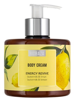 Biobaza Body Cream Energy Revive Buttermilk & Lemon