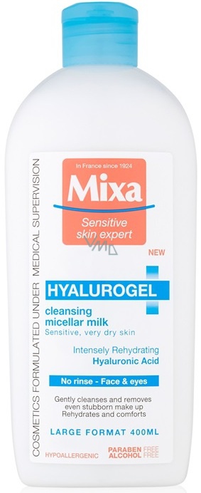Mixa Hyalurogel Cleansing Micellar Milk