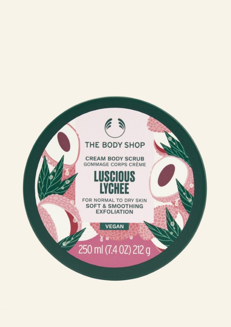 The Body Shop Lychee Body Scrub