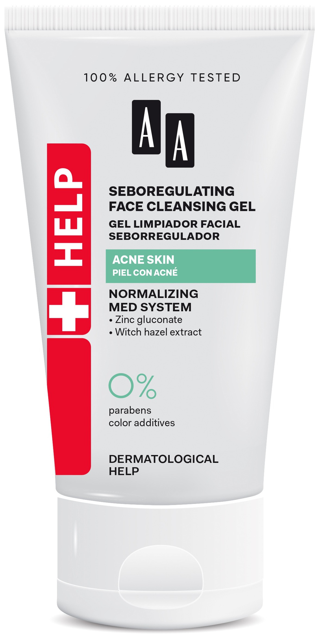 AA Help Seboregulating Face Cleansing Gel