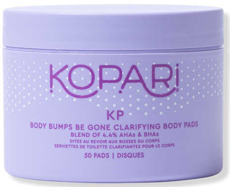 Kopari Kp Body Bumps Be Gone Clarifying Body Pads