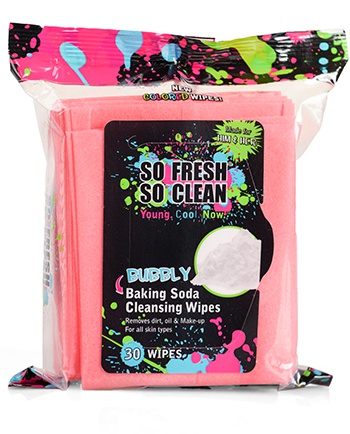 So Fresh So Clean Bubbly Baking Soda Cleansing Wipes
