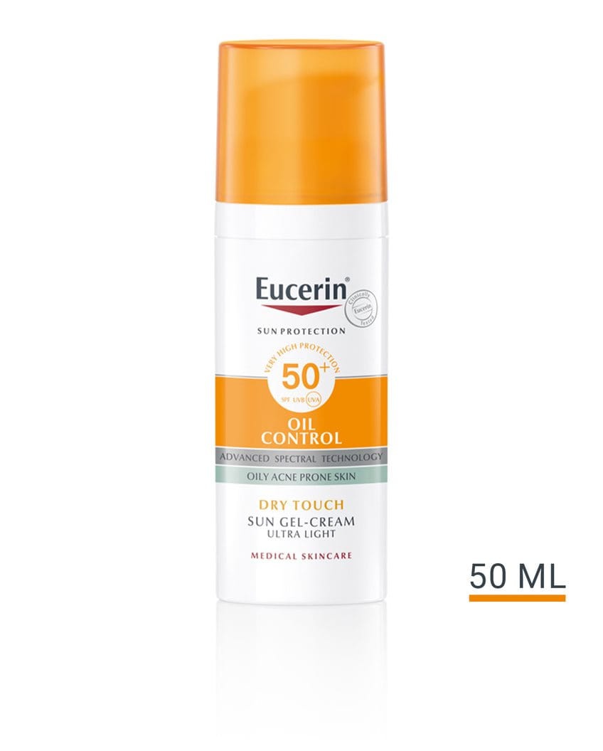 Eucerin Sun Protection Sun Gel-creme Oil Control SPF50+ Toucher Sec