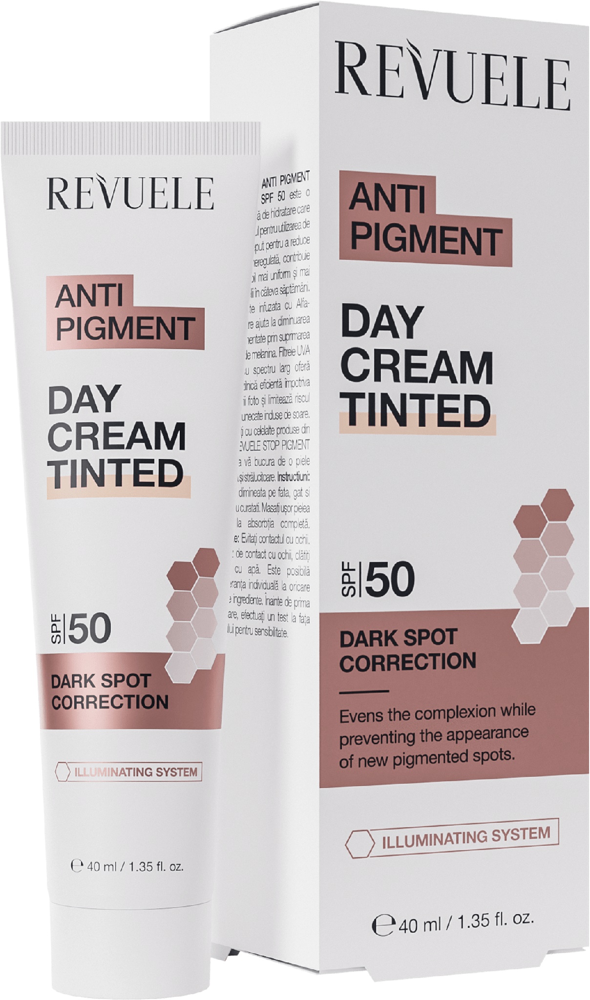 Revuele Anti Pigment Day Cream Tinted SPF 50