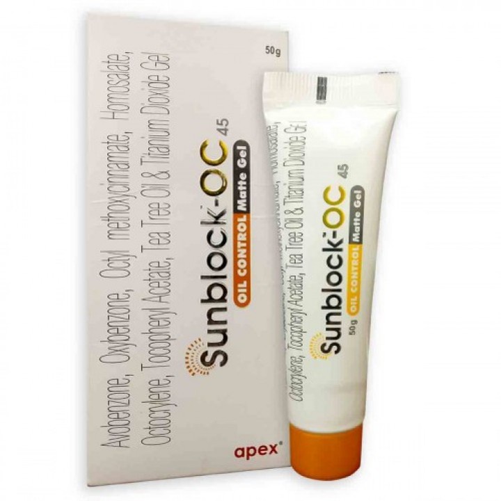 Apex Sunblock-Oc 45 Oil Control Matte Gel