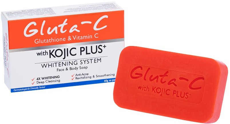 Gluta-C Glutathione & Vitamin C With Kojic Plus+ Face And Body Whitening Soap