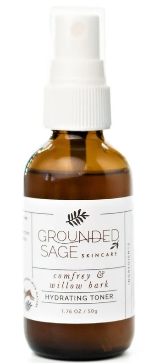 Grounded Sage Comfrey & Willow Bark Hydrating Facial Toner