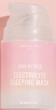 Rose All Day Electrolyte Sleeping Mask