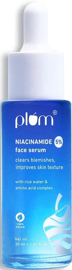 PLUM 5% Niacinamide Face Serum With Rice Water And Amino Acid Complex