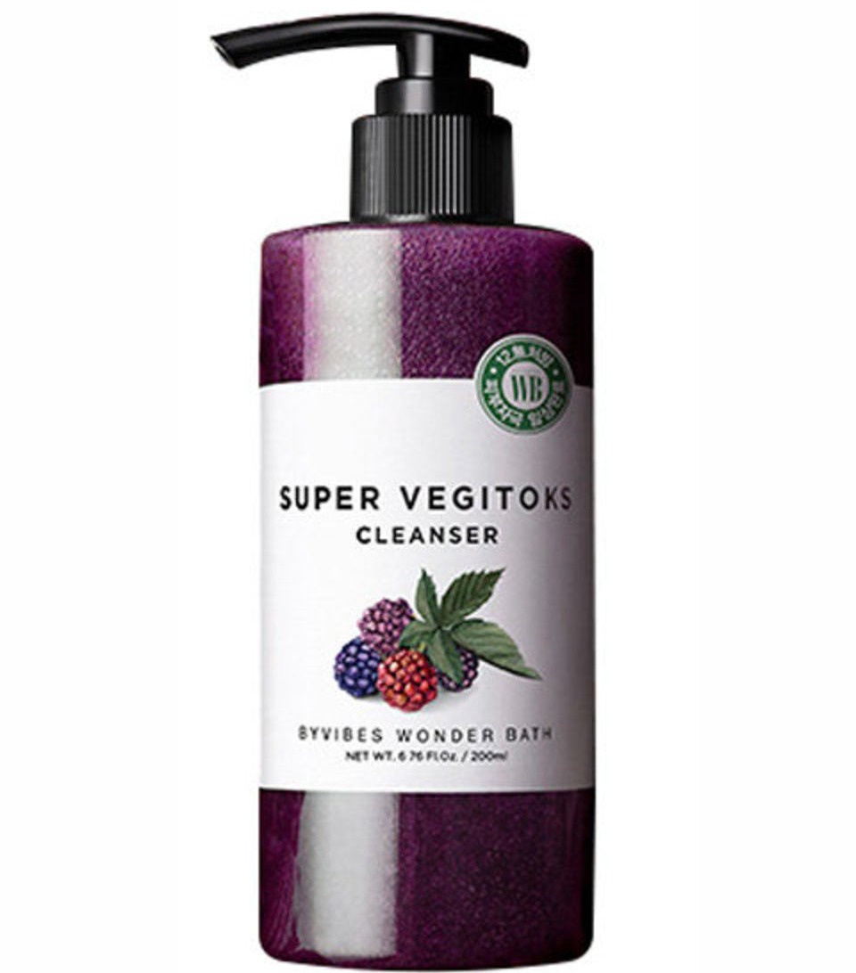 Wonder Bath Super Vegitoks Gel Foam Deep Cleanser [purple]