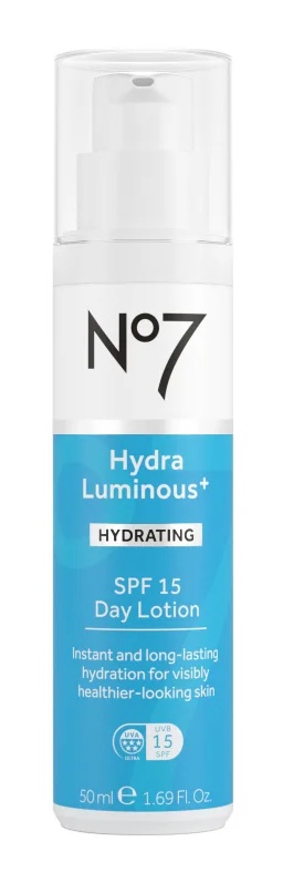 No7 Hydraluminous+ SPF15 Day Lotion
