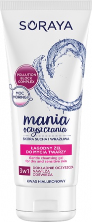 Soraya Cleansing Mania Gentle Cleansing Gel For Dry And Sensitive Skin