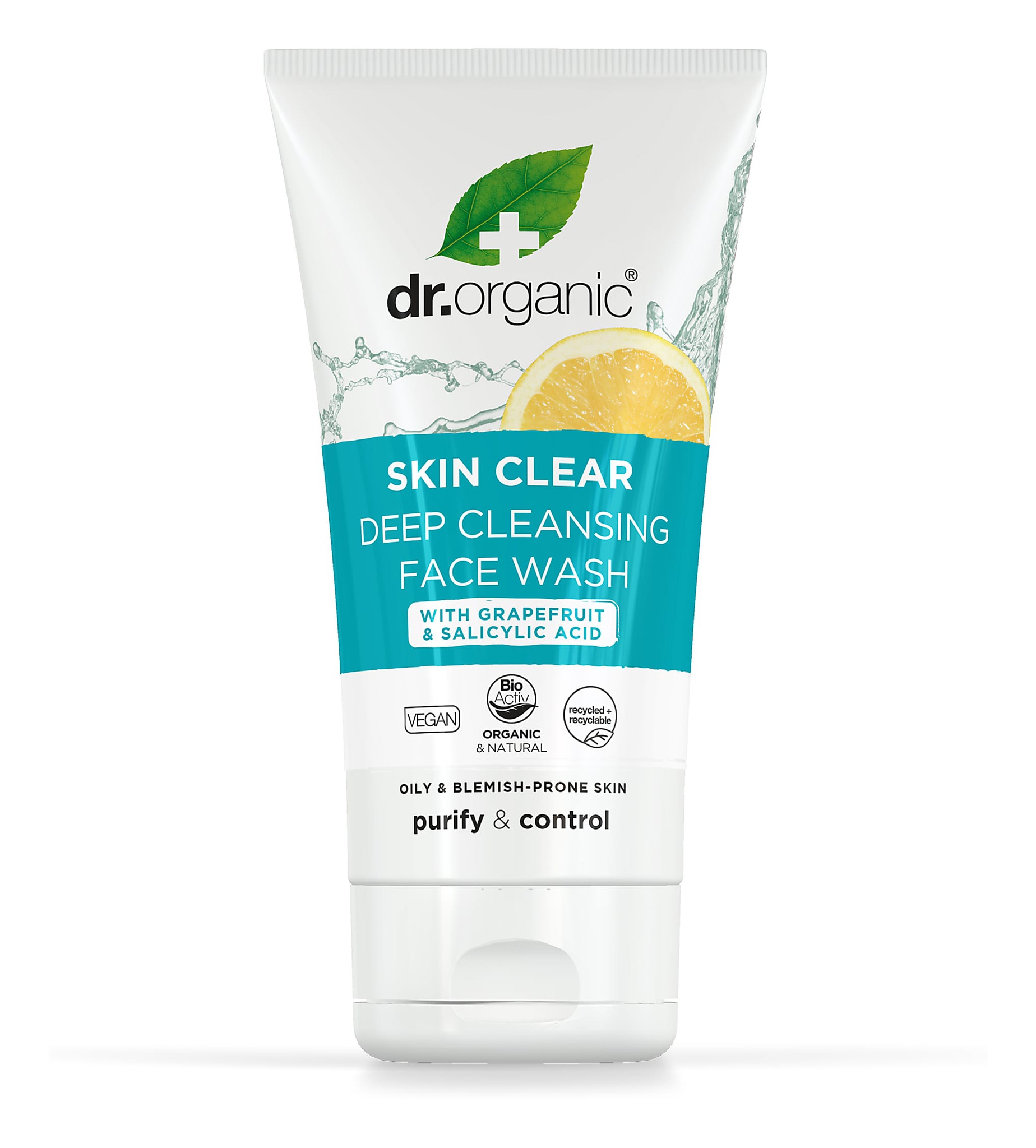 Dr Organic Skin Clear Deep Cleansing Face Wash