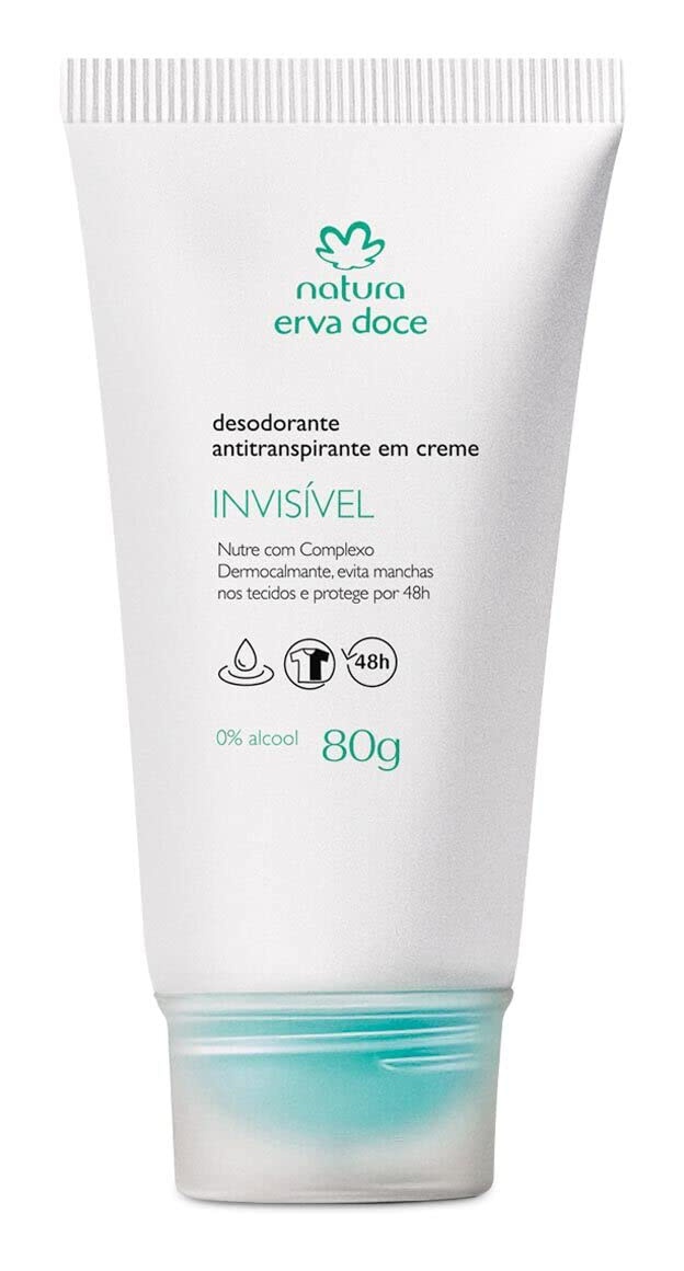 Natura Erva Doce Desodorante Invisible Antitranspirante En Crema