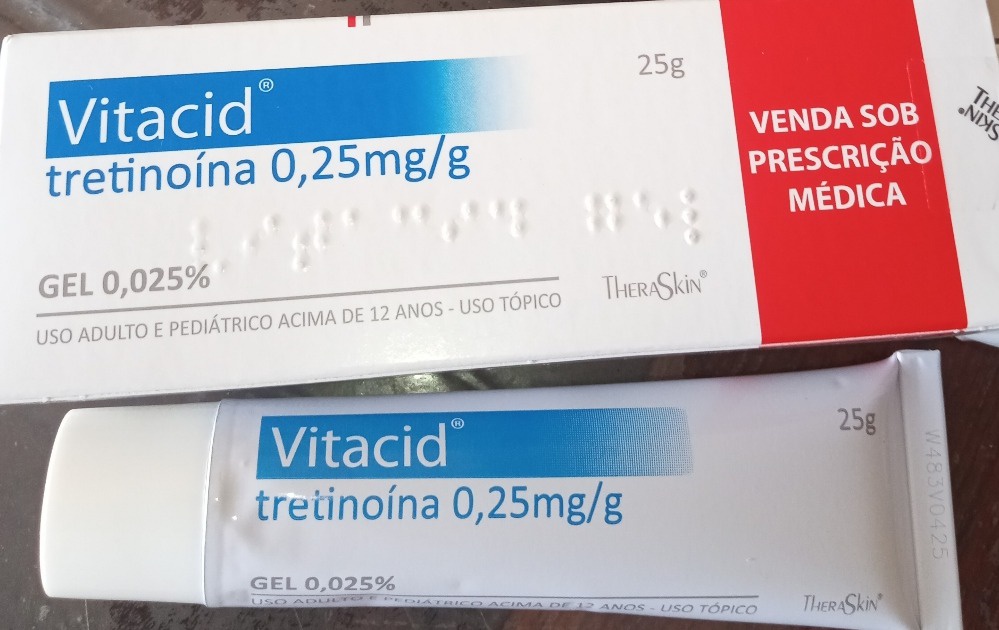 Theraskin Vitacid® Gel Tretinoína 0,25 Mg/g