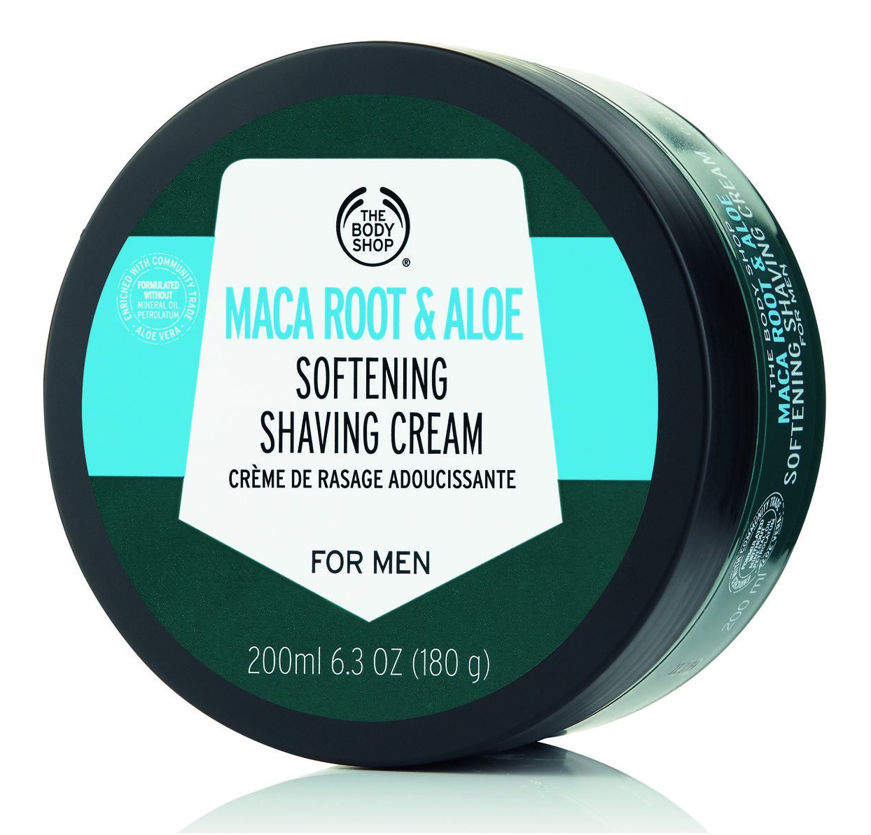 The Body Shop Maca Root & Aloe Softening Shaving Cream For Men
