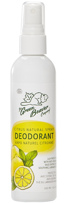 The Green Beaver Company Deodorant Spray - Lemon