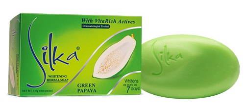 Silka Green Papaya Whitening Soap