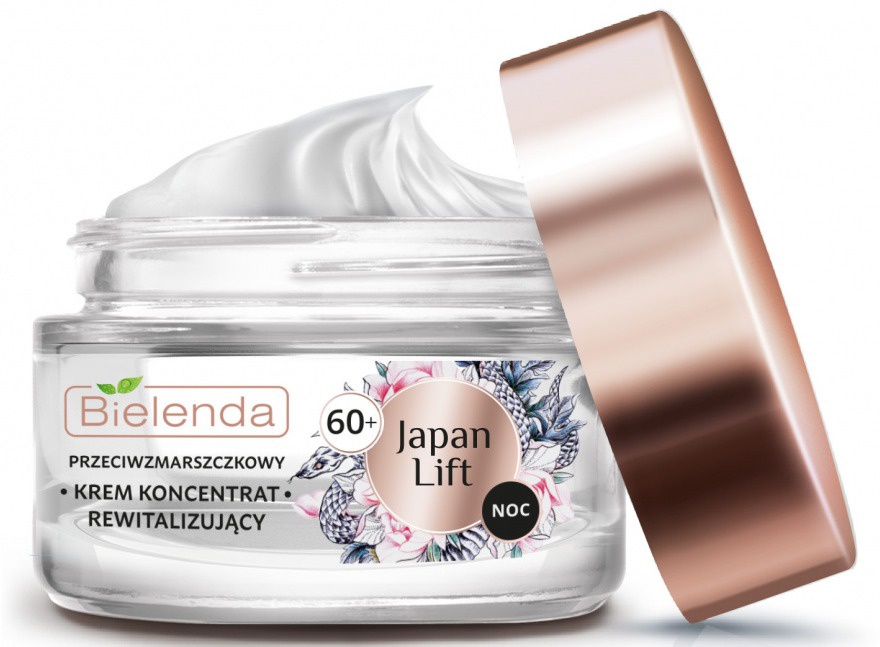 Bielenda Japan Lift Revitalizing Anti-Wrinkle Night Cream-Concentrate 60+