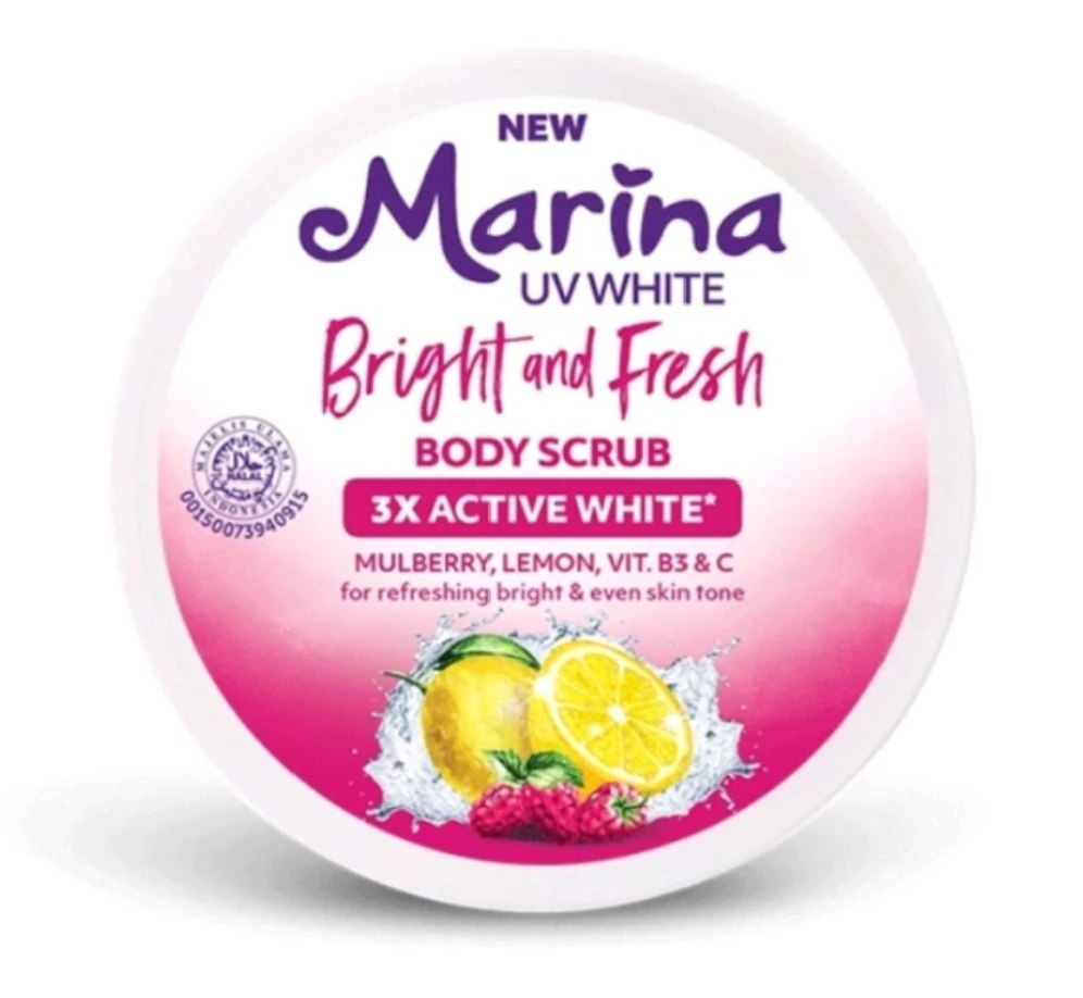 Marina UV White Bright & Fresh Body Scrub