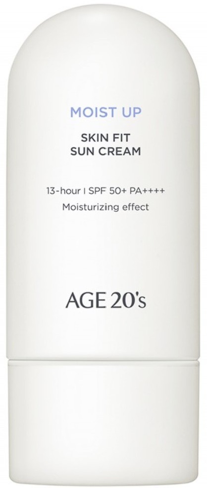 AGE 20's Moist Up Skin Fit Sun Cream SPF50+/PA++++