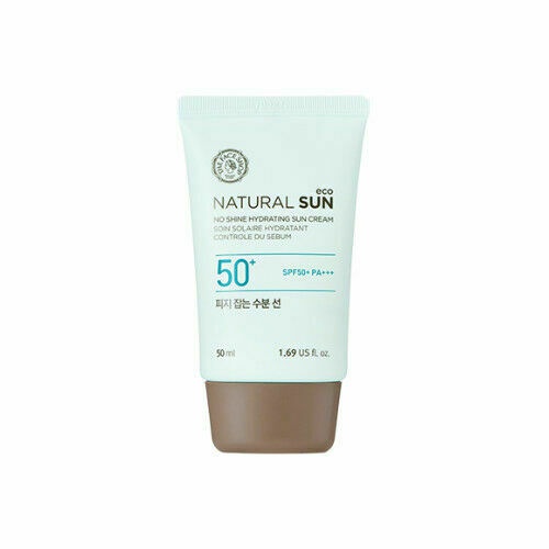 The Face Shop Natural Sun Eco No Shine Hydrating Sun Cream Spf40 Pa+++