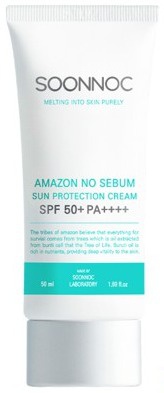 Soonnoc Amazon No Sebum Sun Protection Cream