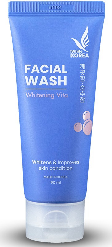 IWhite Korea Facial Wash Whitening Vita Ingredients Explained 