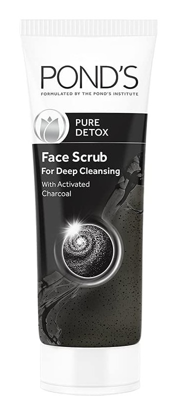 Pond's Pure Detox Face Scrub, For Deep Cleansing