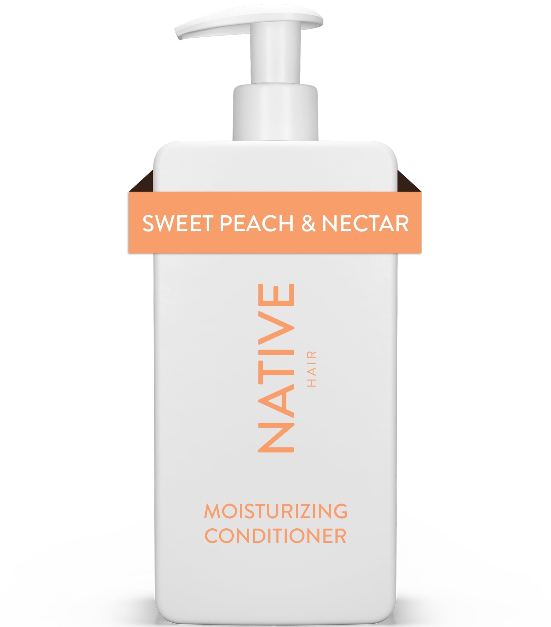 Native Moisturizing Shampoo, Sweet Peach & Nectar, Sulfate & Paraben Free
