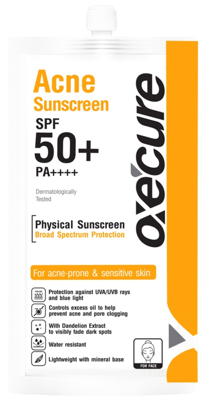 Oxecure Acne Sunscreen SPF 50+/Pa++++