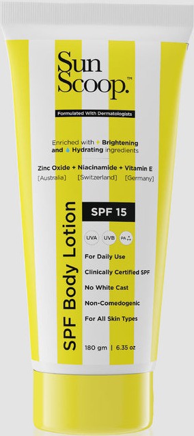 Sun Scoop SPF Body Lotion