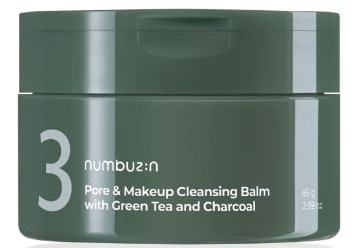 numbuzin numbuzin - No.3 Pore & Makeup Cleansing Balm with Green Tea and Charcoal