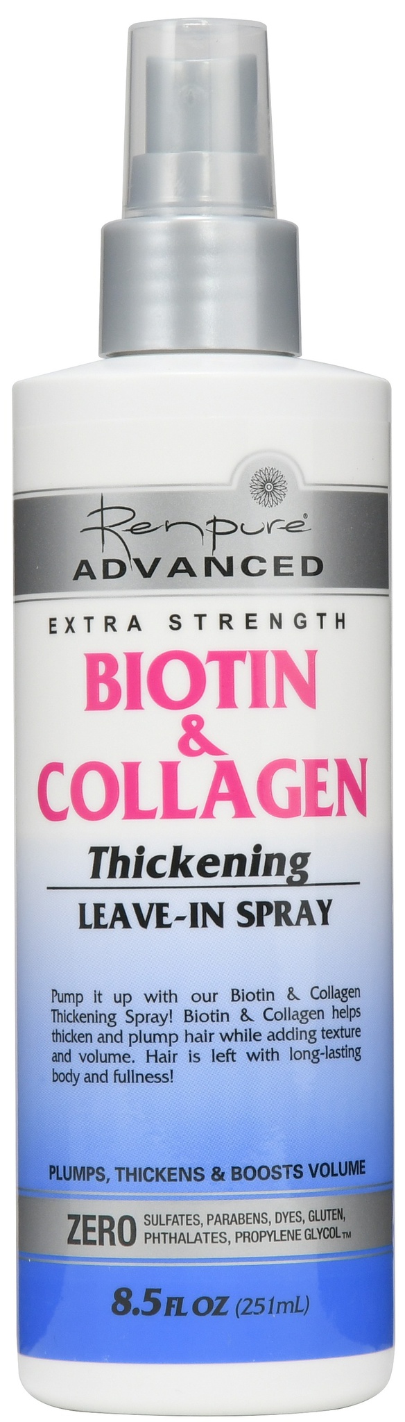 RENPURE advanced Biotin & Collagen Thickening Leave In Spray