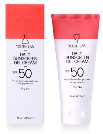 Youth Lab Daily Sunscreen Gel Cream Spf50 For Oily Skin