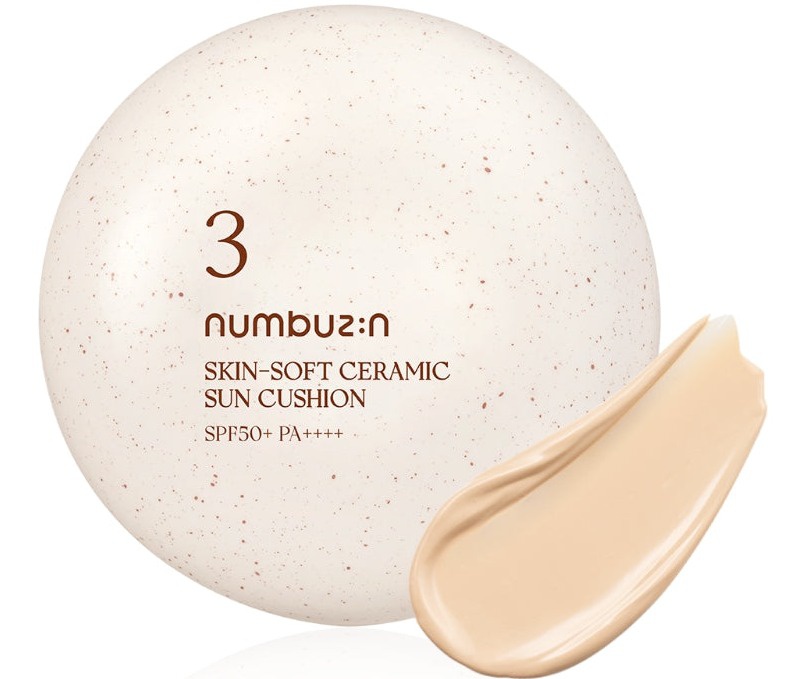 numbuzin No. 3 Skin-soft Ceramic Sun Cushion SPF50