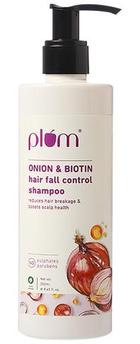 PLUM Onion And Biotin Hairfall Control Shampoo