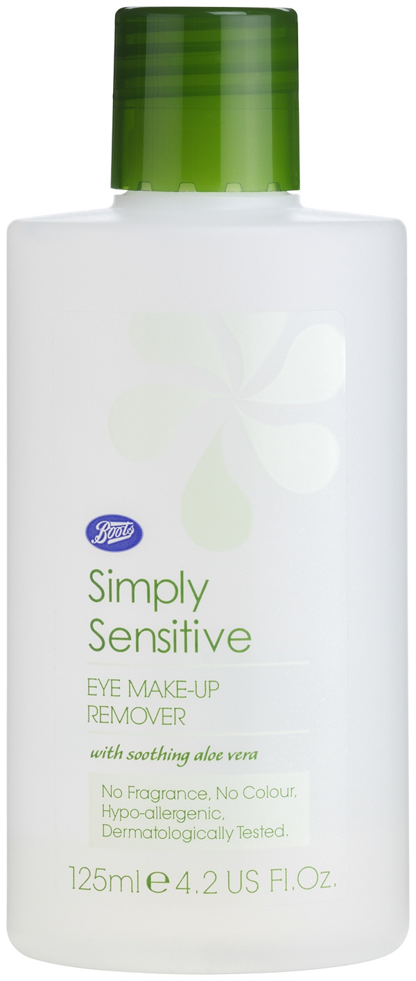 Boots Simply Sensitive Eye Make-Up Removal Lotion