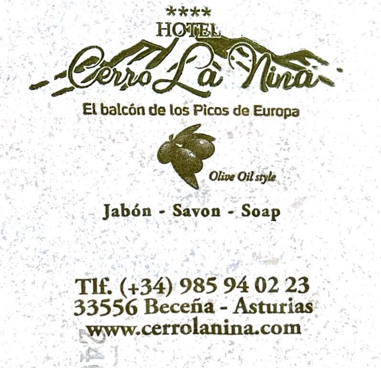 Tecenvas Soap Hotel Cerro La Nina