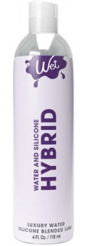 Wet Lubes Wet Hybrid Water/silicone