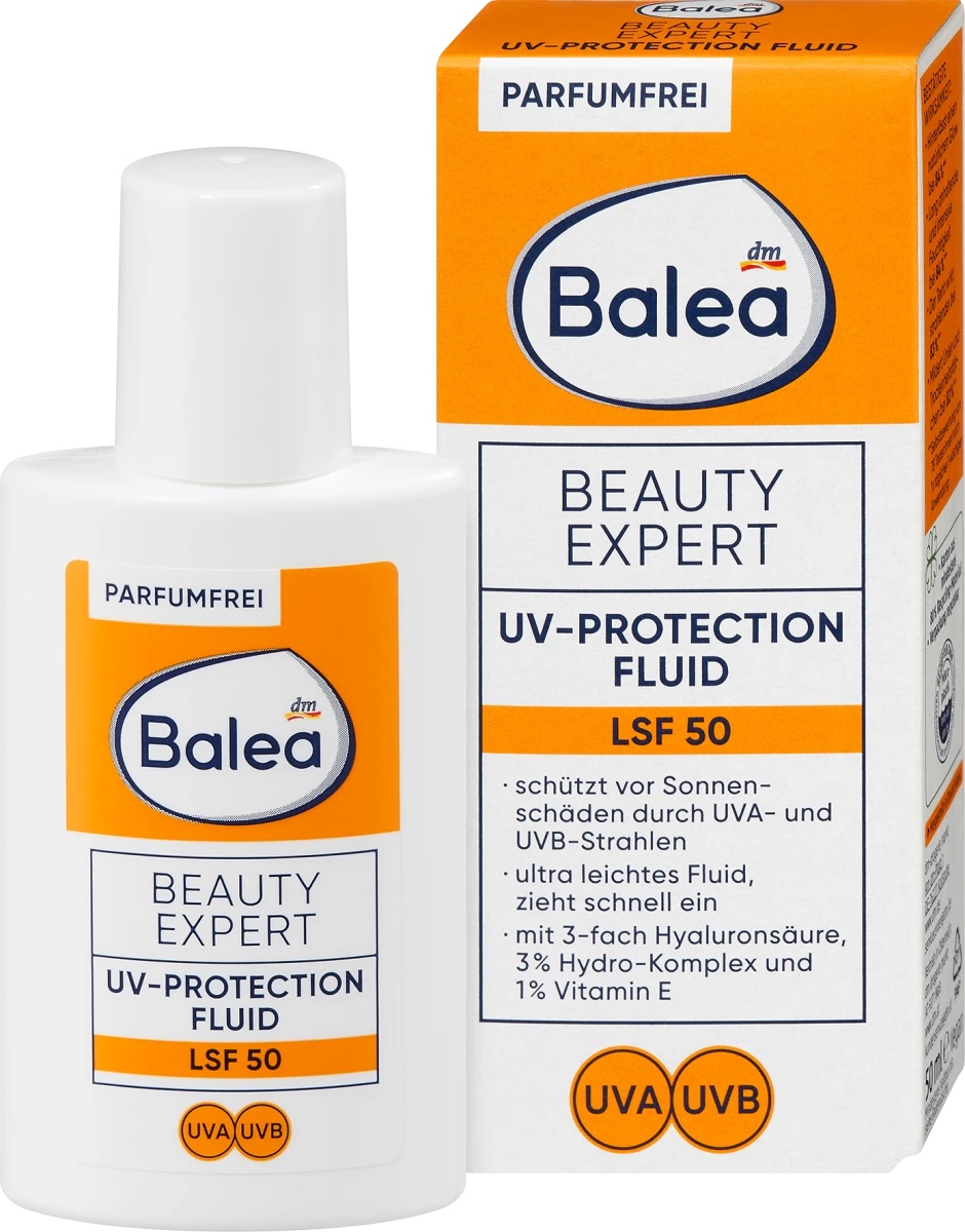 Balea Beauty Expert UV-Protection Fluid LSF SPF 50