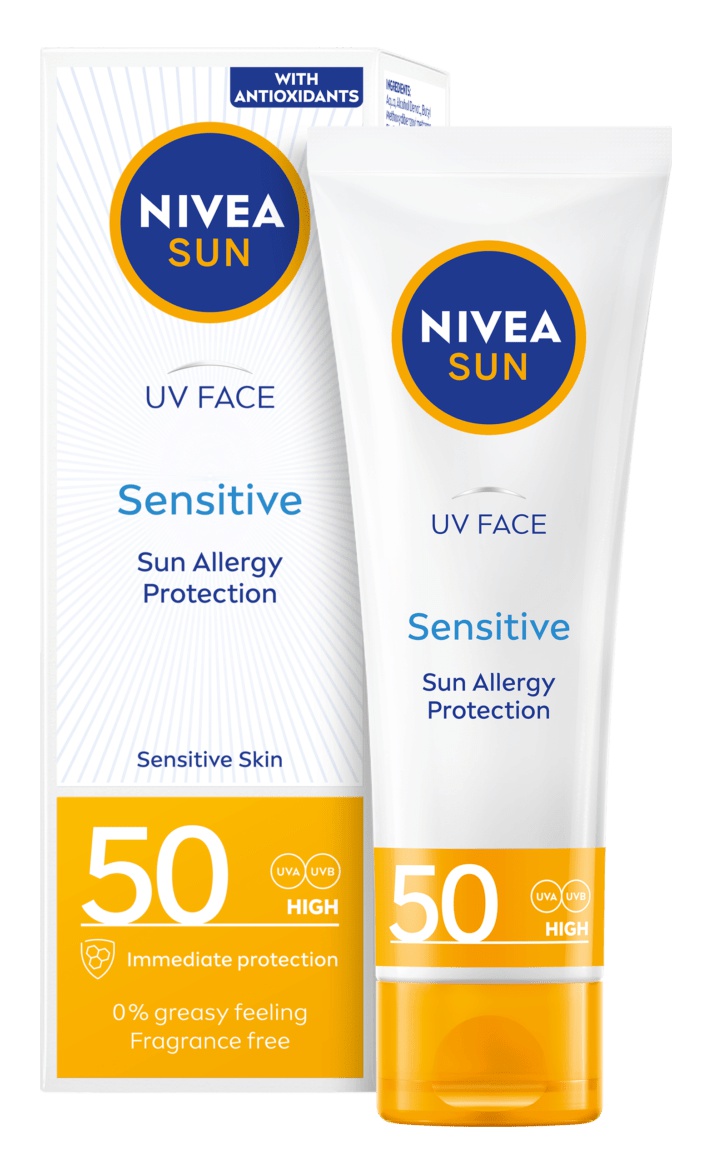 Nivea Sun Face Cream Sensitive SPF50