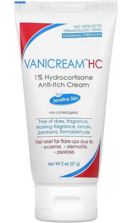 Vanicream 1% Hydrocortisone Anti-itch Lotion Unscented