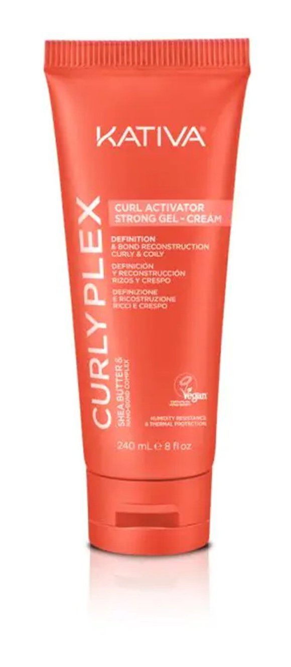 Kativa Curly Plex Activator Strong Gel Cream