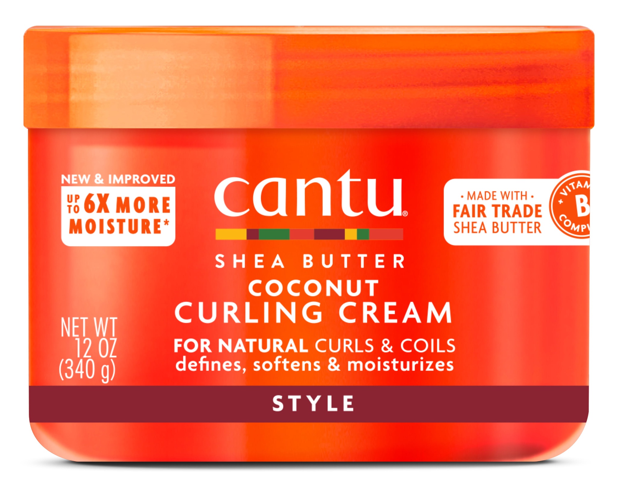 Cantu Shea Butter Natural Hair Coconut Curling Cream