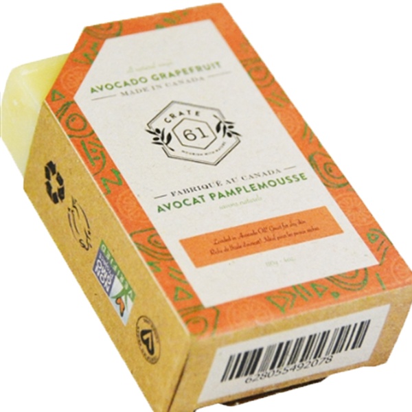 Crate 61 Organics Avocado Grapefruit Soap