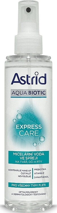 Astrid Aqua Biotic Express Care Micellar Water In A Spray