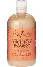 Shea Moisture Coconut & Hibiscus Curl & Shine Shampoo