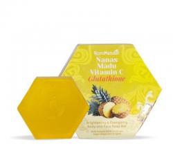 roromendut Pineapple Honey Glutathione Body & Face Soap Bar