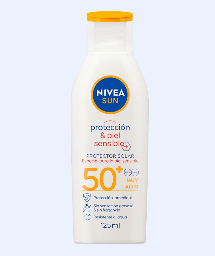 Nivea Sun Protección Y Piel Sensible 50